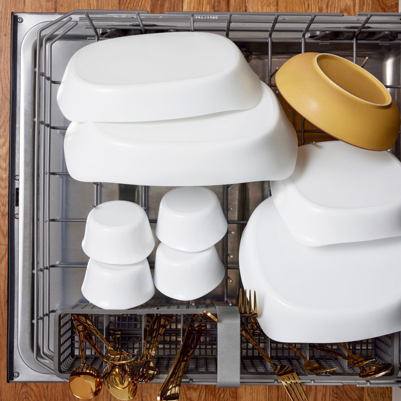 Rubbermaid DuraLite Glass Bakeware, 12Piece Set, Baking Dishes, Casserole Dishes, and Ramekins